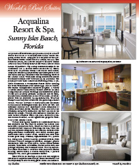 Best Suites - Acqualina Resort & Spa Sunny Isles Beach, Florida